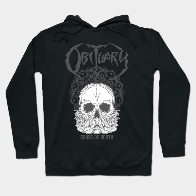 obituary cause of death Hoodie by Baim_Art